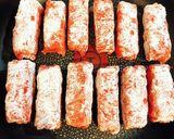 簡単✨お餅肉巻き作り方4写真