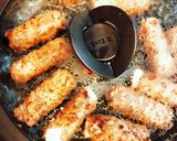 簡単✨お餅肉巻き作り方5写真