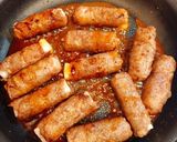 簡単✨お餅肉巻き作り方6写真