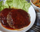捏ねない！ジューシーやわらかハンバーグ作り方14写真