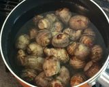 里芋のチーズ絡め作り方1写真