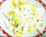 白菜・ワカメ・生姜のさっぱり酢の物♪作り方3写真