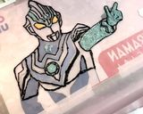 初めてのキャラチョコ ウルトラマンフーマ作り方7写真