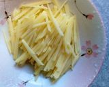キャベツ・じゃが芋・ニンニクの酢の物♪作り方3写真