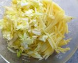 キャベツ・じゃが芋・ニンニクの酢の物♪作り方4写真