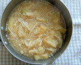 エノキと大根おろしのお味噌汁♪作り方5写真