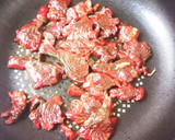 マグロの血合の焼き肉タレ漬け焼き♡作り方3写真