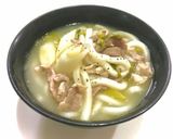 豚とネギの塩うどん作り方4写真