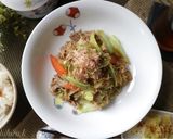 焼きうどん風☆焼きしらたき(糖質オフ)作り方4写真