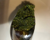 納豆としそのジェノベーゼのトースト作り方2写真