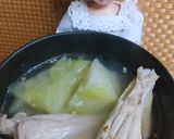 リカちゃん♡手羽中キャベツ白湯スープ鍋作り方15写真