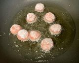中華肉黒酢風味団子　炸肉丸作り方3写真