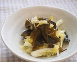 白菜・ワカメ・生姜のさっぱり酢の物♪作り方6写真