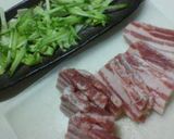 豚バラ肉の甘辛照り焼き♪作り方1写真