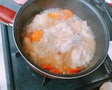 即出来♪鶏手羽と冷凍人参のごろ煮作り方3写真