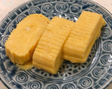 レンジで簡単！黄金比の甘めのだし巻き玉子作り方10写真