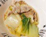 白菜と豚バラ肉のミルフィーユ風鍋作り方11写真