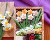 お弁当に！大根と人参の甘酢水仙❁作り方6写真