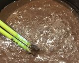 大きなブラウニー　簡単　HM+炊飯器作り方9写真