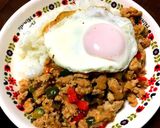 簡単⭐︎8種の野菜の彩りガパオ⭐︎作り方7写真
