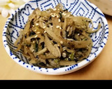 ささがき牛蒡とちりめん山椒の炒めもの♪作り方9写真