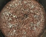 大きなブラウニー　簡単　HM+炊飯器作り方15写真
