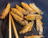 簡単！甘辛手羽中ー作り方6写真