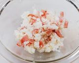 レンジだけ☆長芋ベーコンマッシュサラダ♬作り方3写真