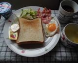 フライパンde厚切りトースト♪作り方4写真
