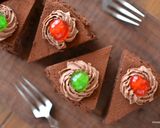 本格バレンタイン♡半熟チョコチーズケーキ作り方32写真