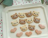 マンディアン風♪型抜きチョコクッキー乗せ作り方2写真