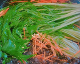 簡単！水菜と人参のなんちゃって白和え作り方3写真
