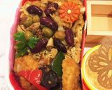 1月28日　蓮根と豆キーマカレー　詰め方作り方6写真