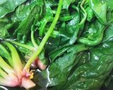 多量のホウレンソウの茹で方作り方4写真