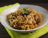 蓮根と豆キーマカレー炒め作り方5写真