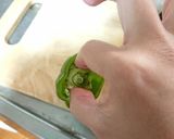 本当に無駄のないピーマンの切り方作り方4写真