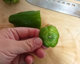本当に無駄のないピーマンの切り方作り方7写真