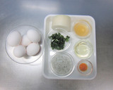 しらすと海苔のだし巻き卵作り方1写真