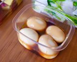 半熟とろとろ♪煮卵作り方4写真