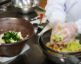 木間の豆腐とみそでつくる白菜の白和え作り方4写真