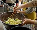 木間の豆腐とみそでつくる白菜の白和え作り方5写真