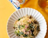 バター香る♪鶏肉ときのこの和風ビーフン作り方9写真