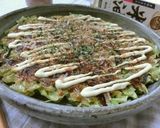 片栗粉でもっちり☆キャベツだけお好み焼き作り方4写真