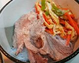 塩チャーシューの彩り辛味麺作り方8写真