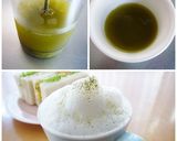 レンジで簡単♬緑茶ふわラテ♡作り方8写真