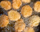 とろ〜り♪鶏挽き肉団子の甘酢餡かけ作り方5写真
