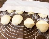 ふわふわもちもち☆バターなし☆白いパン作り方5写真