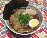 超簡単☆魚介系Wスープが旨い醤油らーめん作り方4写真