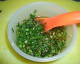豚バラもやし炒め　にらポン酢かけ作り方1写真