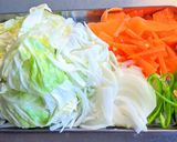 鶏油入り野菜炒め作り方2写真